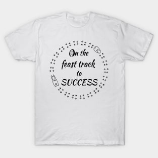 Bunny Feast Track to Success T-Shirt